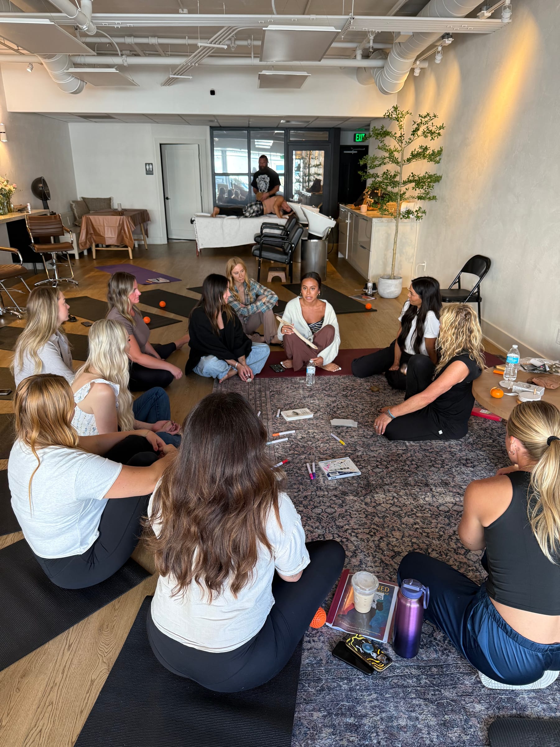 A retreat circle